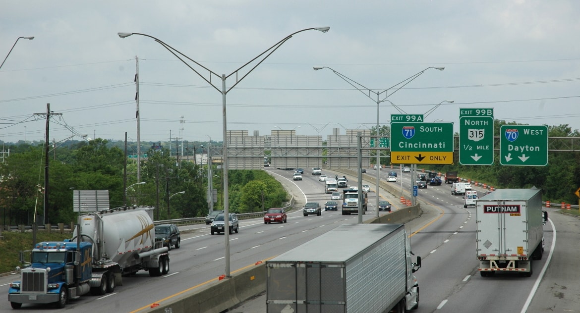 Ohio I-70/I-71 West Interchange Reevaluation