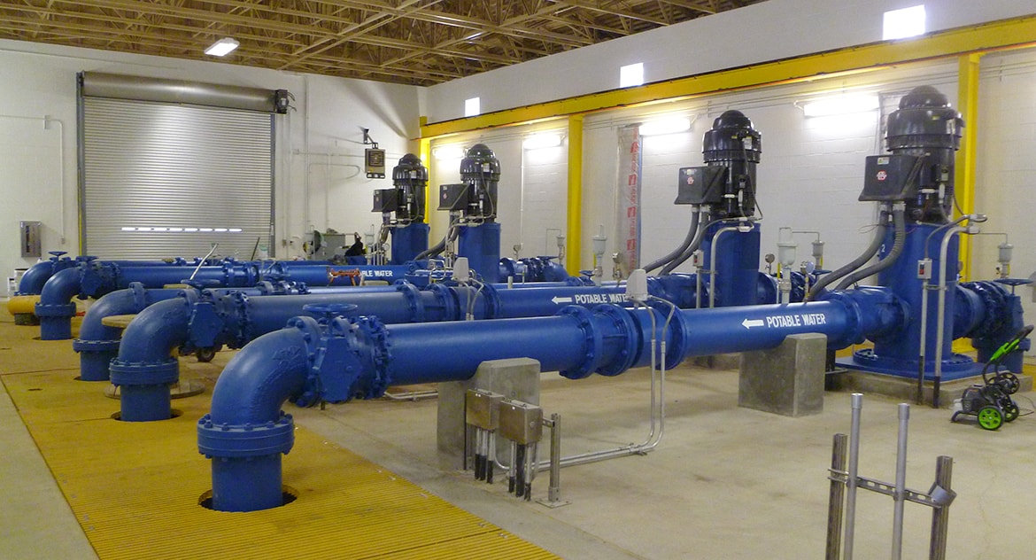 Pumping stations and pressure boosting of the HydroGroup